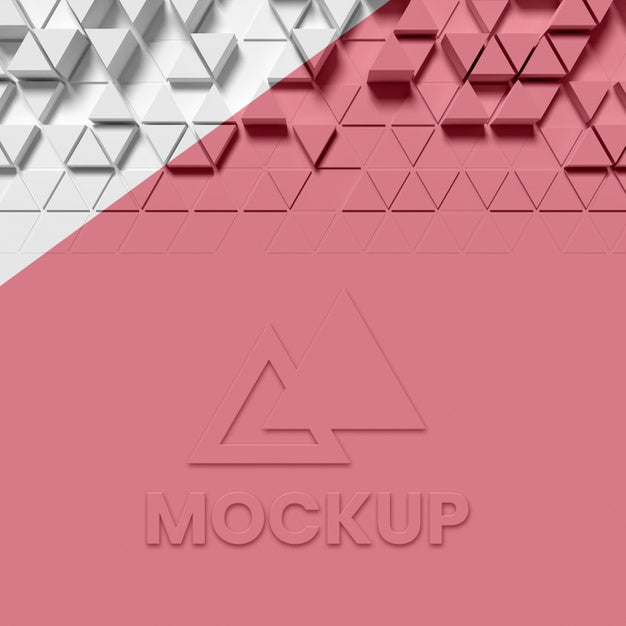 Triangular 3D Background Psd