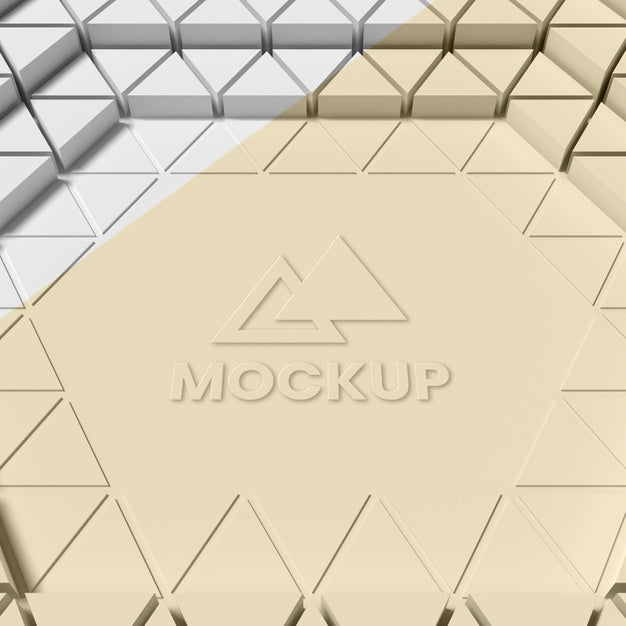 Triangular 3D Background Psd