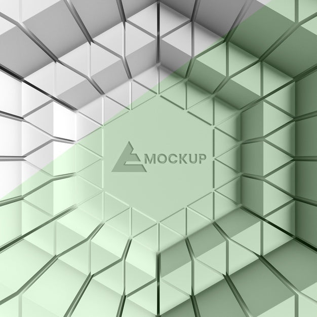 Triangular 3D Background Psd