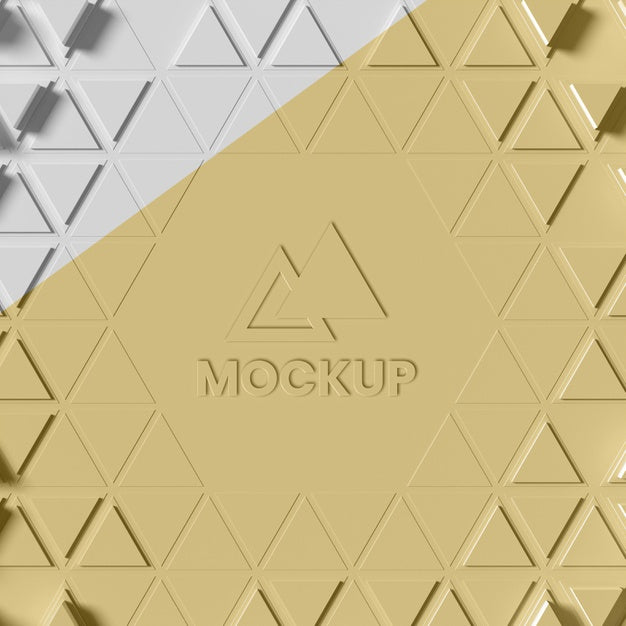 Triangular 3D Background Psd