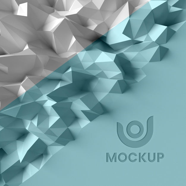 Triangular 3D Background Psd