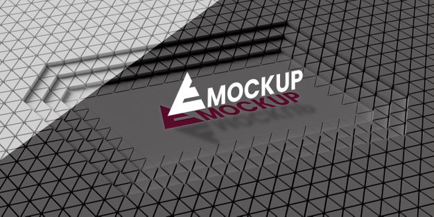 Triangular 3D Background Psd