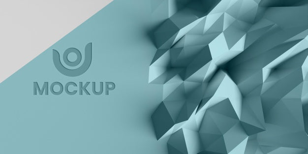 Triangular 3D Background Psd