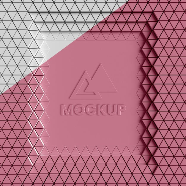 Triangular 3D Background Psd