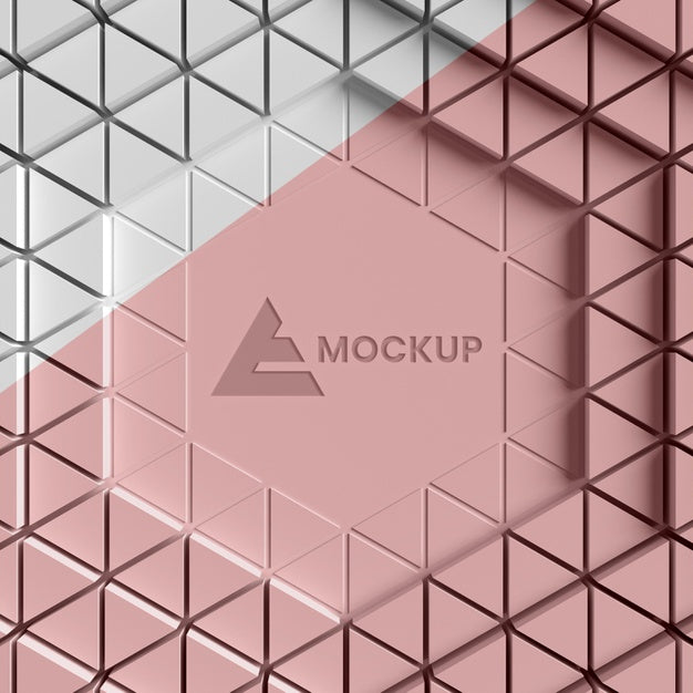 Triangular 3D Background Psd