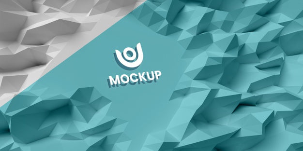 Triangular 3D Background Psd