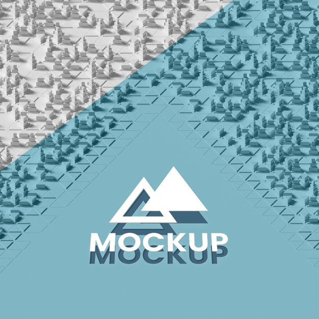 Triangular 3D Background Psd