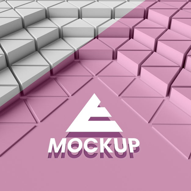 Triangular 3D Background Psd