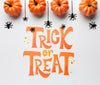 Trick Or Treat On Halloween Day Psd