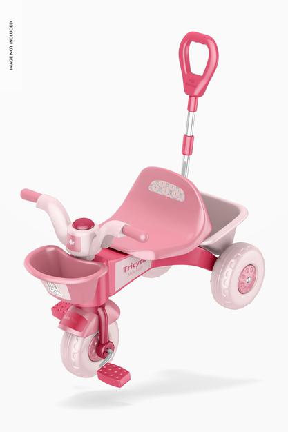 Tricycle Mockup Psd