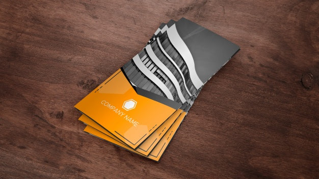 Trifold Brochure Mockup As Stack Psd