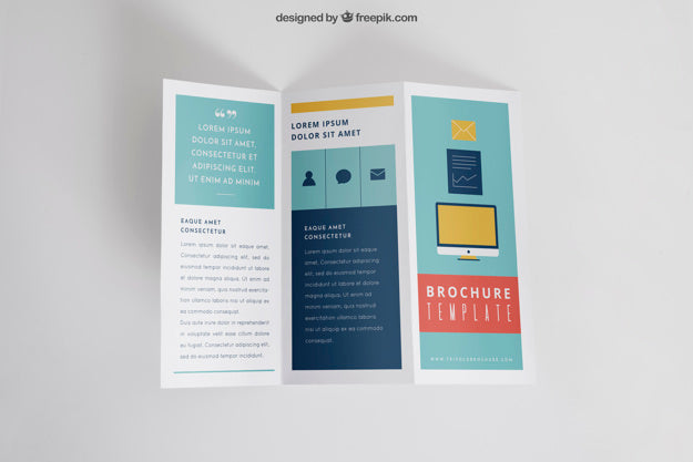 Trifold Brochure Mockup Psd