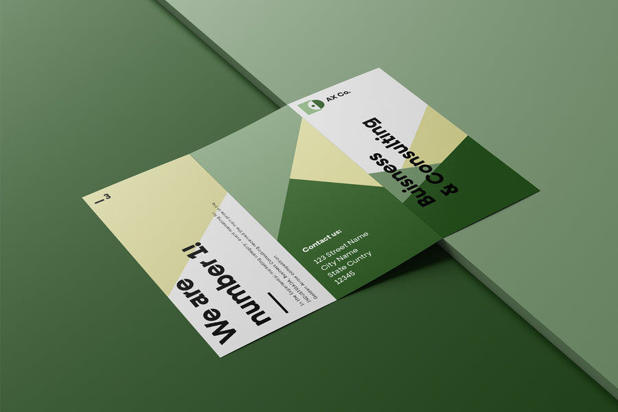 Trifold Brochure Mockup