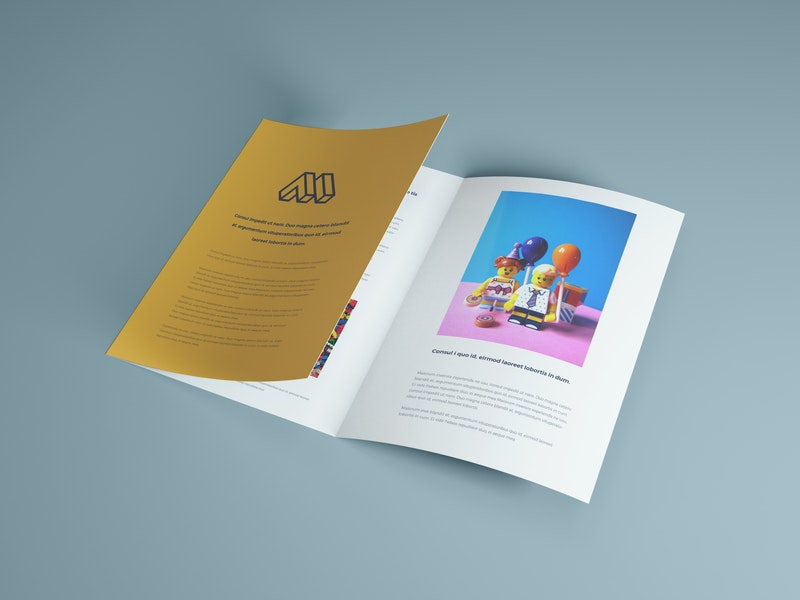 Trifold Brochure Mockup