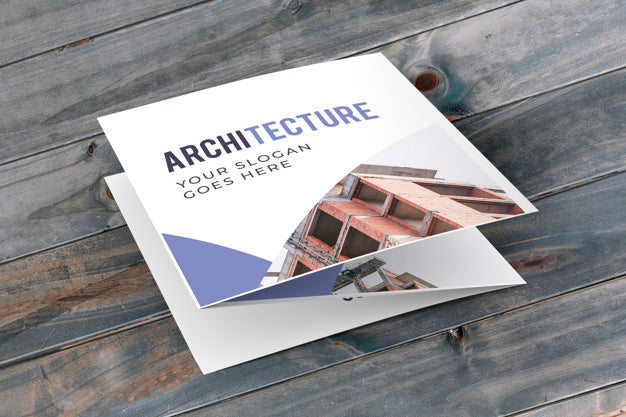 Trifold Business Brochure Mockup Psd