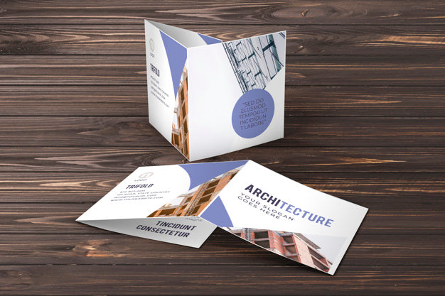 Trifold Business Brochure Mockup Psd