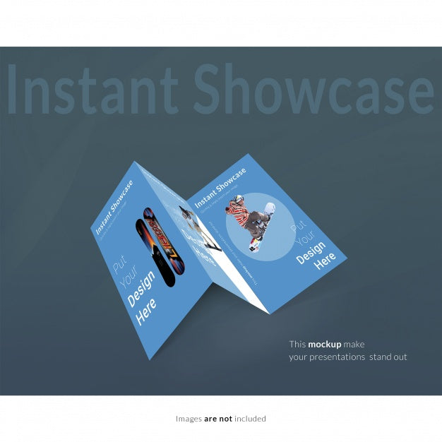 Trifold Flyer Mock Up Psd