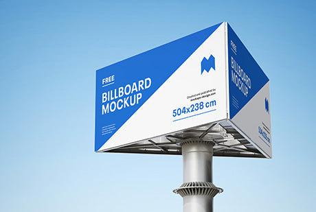 Triple Billboard Mockup