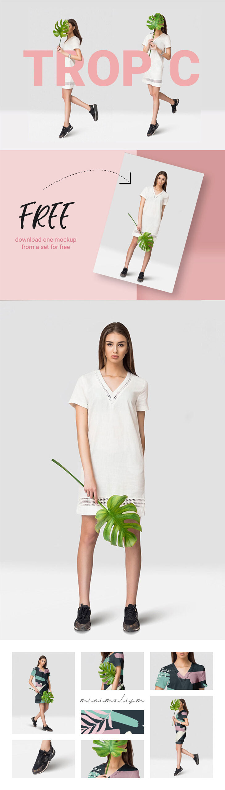 Tropic Dress Mockup