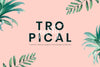 Tropical Party Invitation Psd