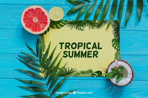 Tropical Summe Composition Psd
