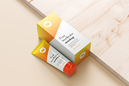 Tube & Box Mockup