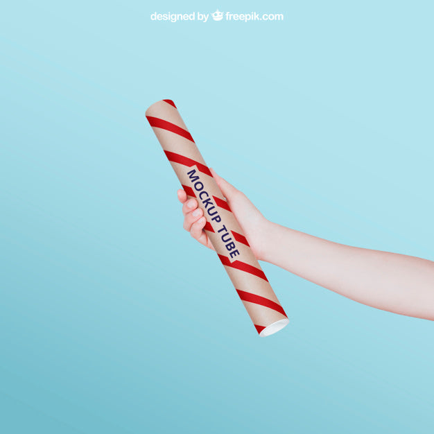 Tube Mockup Psd