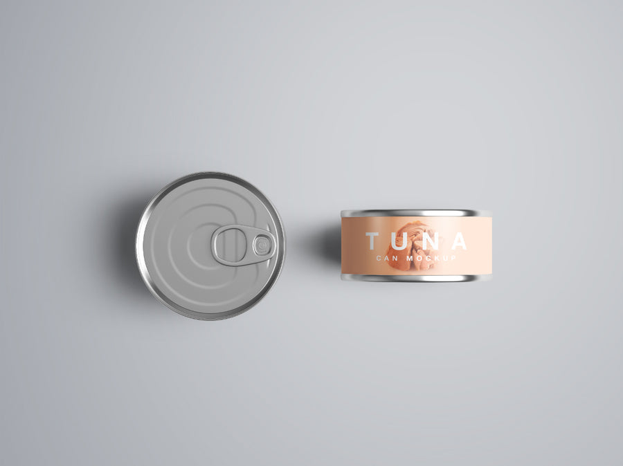 Tuna Can Mockup