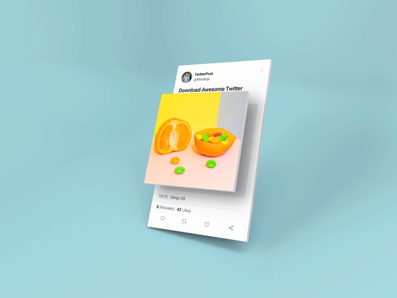 Twitter Post Mockup