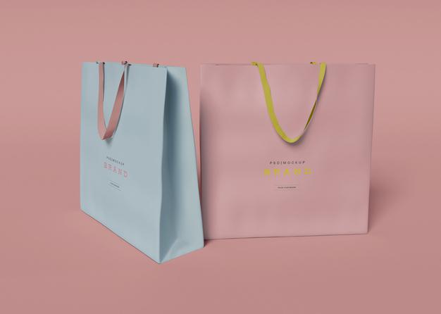 Two Bags Mockup Psd