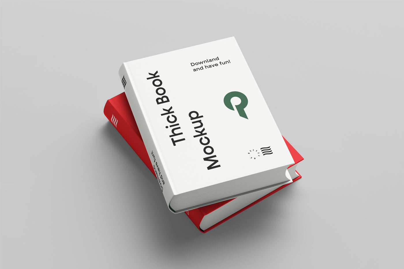 Two Books Mockup