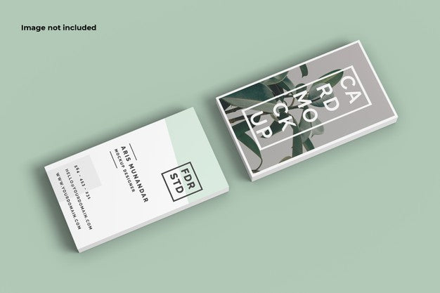 Two Business Card Mockup Psd