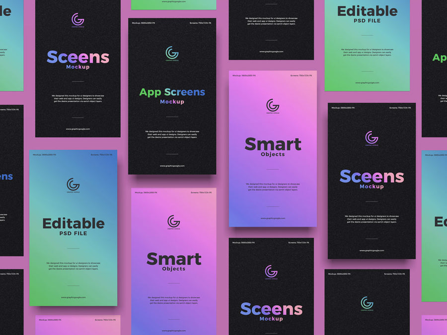 Ui App Screens Mockup