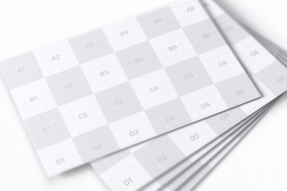 Perfect UK Business Cards Mockup