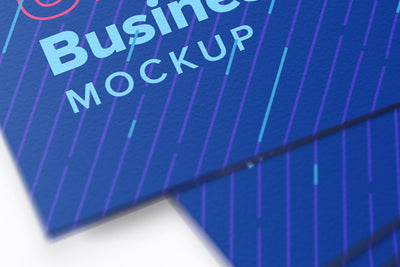 Perfect UK Business Cards Mockup