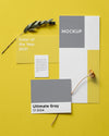 Ultimate Gray And Illuminating Elements Composition Psd