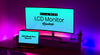 Ultra Wide Screen Lcd Monitor & Macbook Pro Mockup Psd