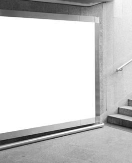 Underground Horizontal Billboard Mockup