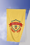 University Flag Concept Mock-Up Psd
