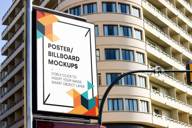 Urban Billboard Mockup Psd