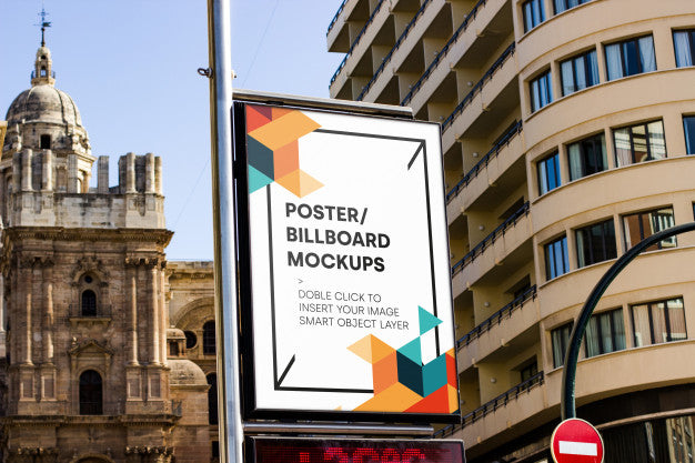 Urban Billboard Mockup Psd