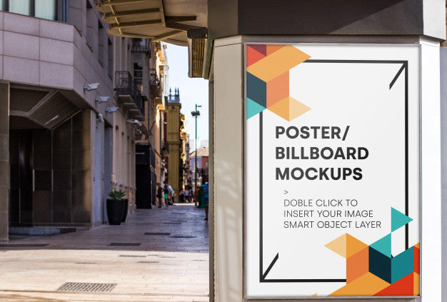 Urban Billboard Mockup Psd