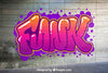 Urban Graffiti Mockup Psd