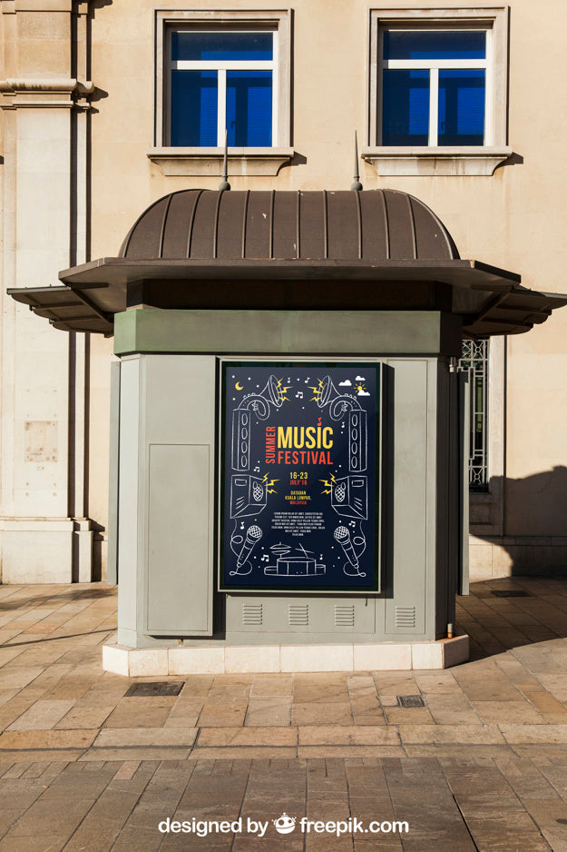 Urban Mupi Mockup Psd