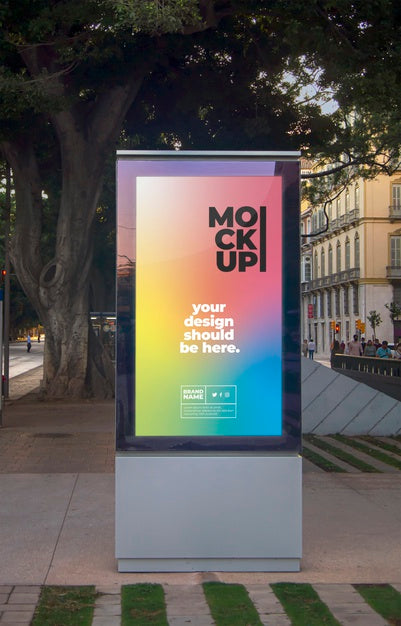 Urban Street Poster Mockup Psd