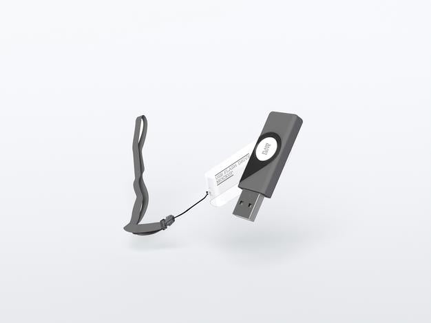 Usb Flash Drive Mockup Psd
