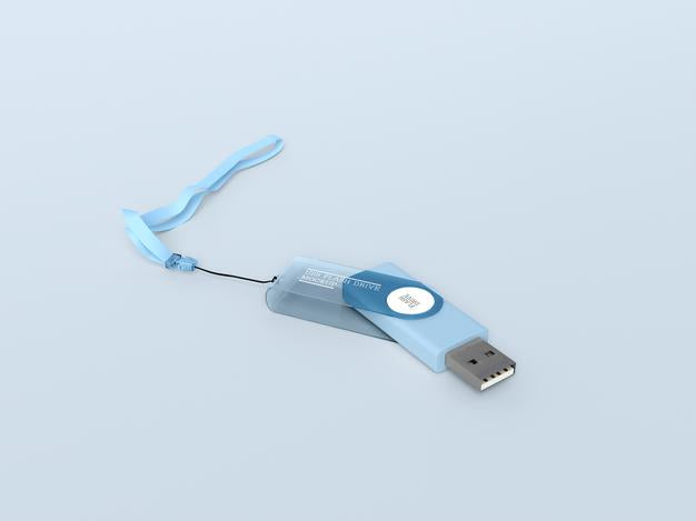 Usb Flash Drive Mockup Psd