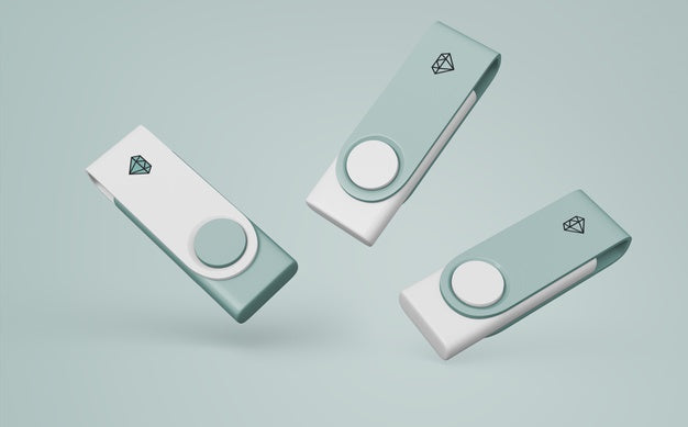 Usb Stick Mockup For Merchandising Psd