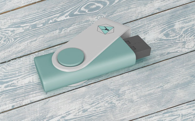Usb Stick Mockup For Merchandising Psd