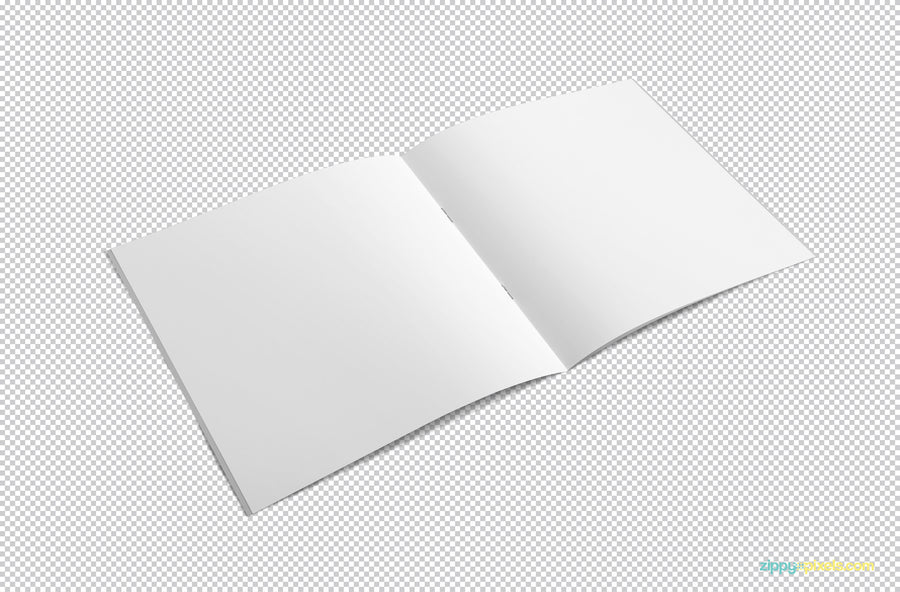 Square Brochure Mockup